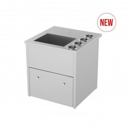 DRINK STATION TABLE WITH ICE BASIN